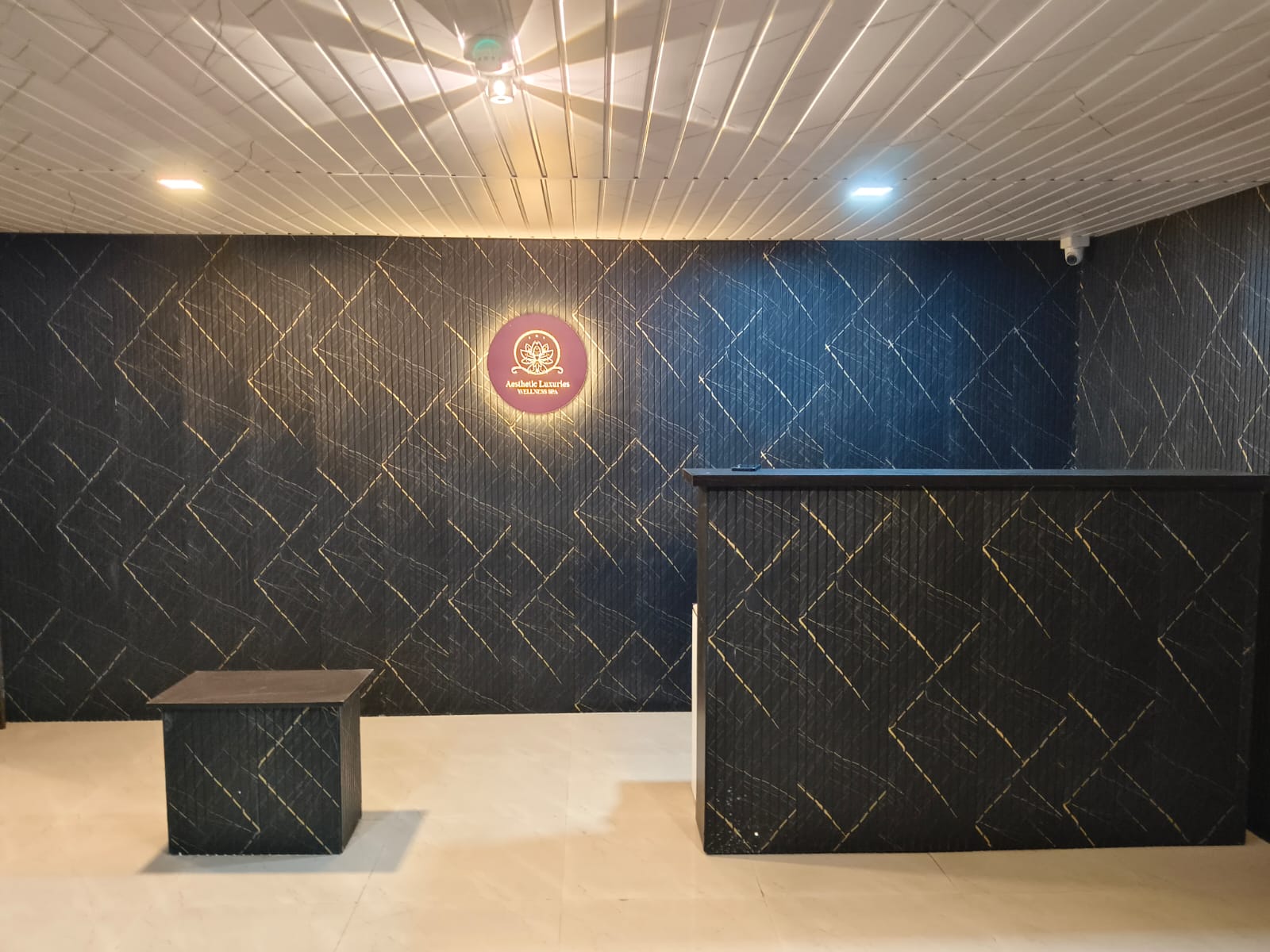 Reception at Aesthetic Luxurious Wellness Spa in Palakkad